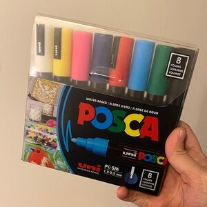 Posca Pens 8 pack NEVER BEEN USED paint markers